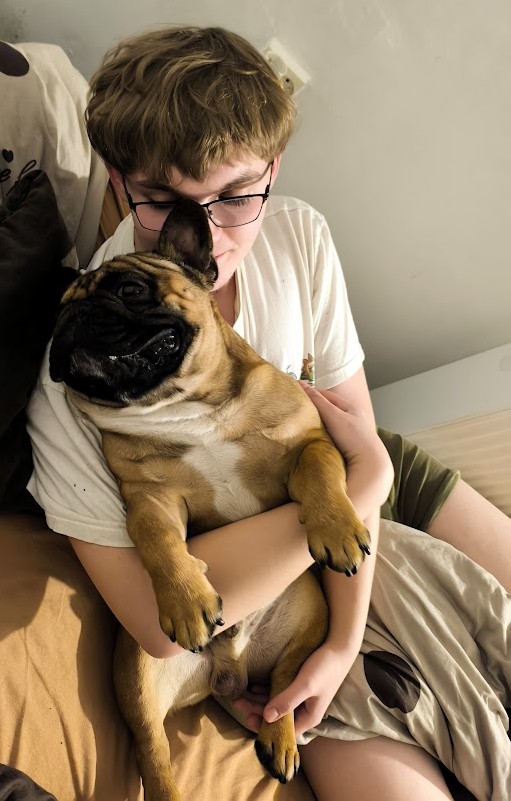 Dominik Remač s Adonisem